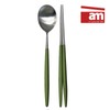 am Italian 4-person cutlery set solid round integrated 4P (spoon