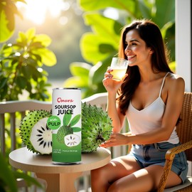 OMURA SOURSOP GRAVIOLA GUANABANA JUICE (24-Pack)
