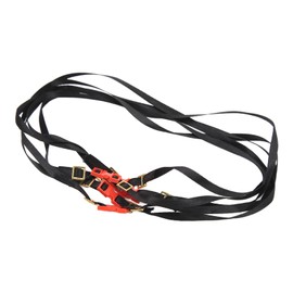 Zerodis 5 Pack Portable Tie Down Straps 1:10 Scale Tie Down Straps for Cargo DIY Adjustable Length RC (Red)