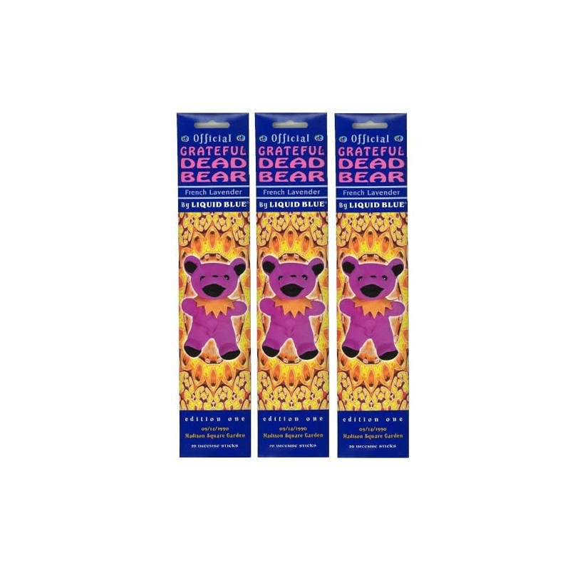 Bean Bear Incense Stick French Lavender 3 pcs / GONESH