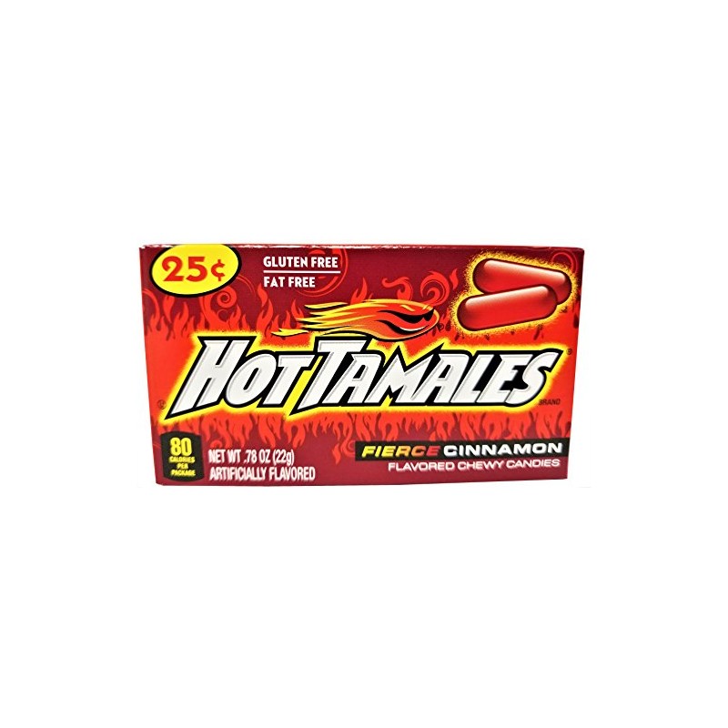 Hot Tamales Cinnamon Fierce 0.78 oz - 12 pack