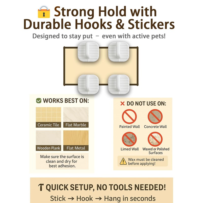 Minlend Pet Gate Mesh – No-Drill Easy Install, Good Helper,Portable