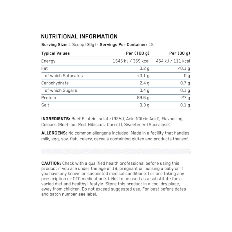 Applied Nutrition - Clear Protein Isolate - Juice Style Dairy