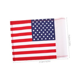 Sosoport Checkered Golf Flags for Practice Durable Mini Putting Green Accessories Weather Resistant Chipping Flags for Enhancement