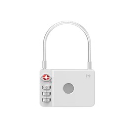 Ultron MiLock Luggage Lock with Certified Tag Compatible with Apple White