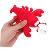 Alasum 1pc Lobster Plush Doll Stuffed Lobster Stuffed Animal Keychain