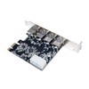 LogiLink PC0057A 4 x USB 3.0 PCI Express Card