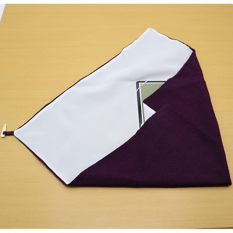 Maruzen Fukusa, Tango Crepe, Base Included, Made in Japan, Purple,