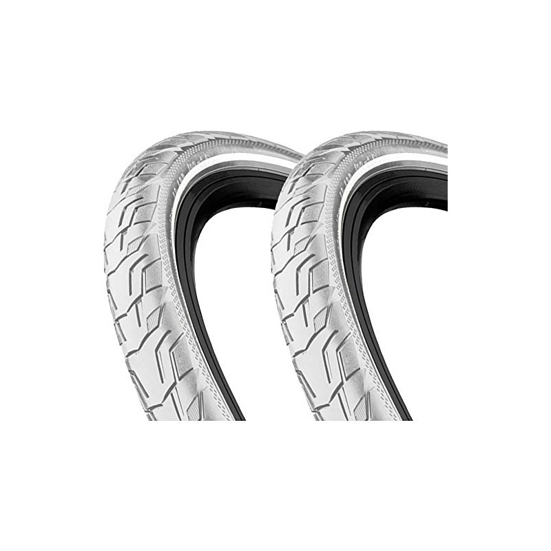 Continental Unisex Adult Ride City Bicycle Tyre, Grey, 28 Inches,