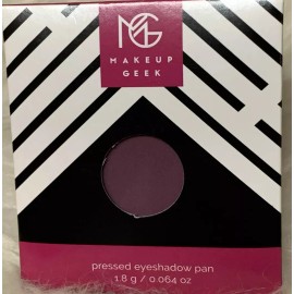 Eyeshadow Makeup Geek “CURFEW”  Matte  Pressed Powder Single Round Pan EyeShadow