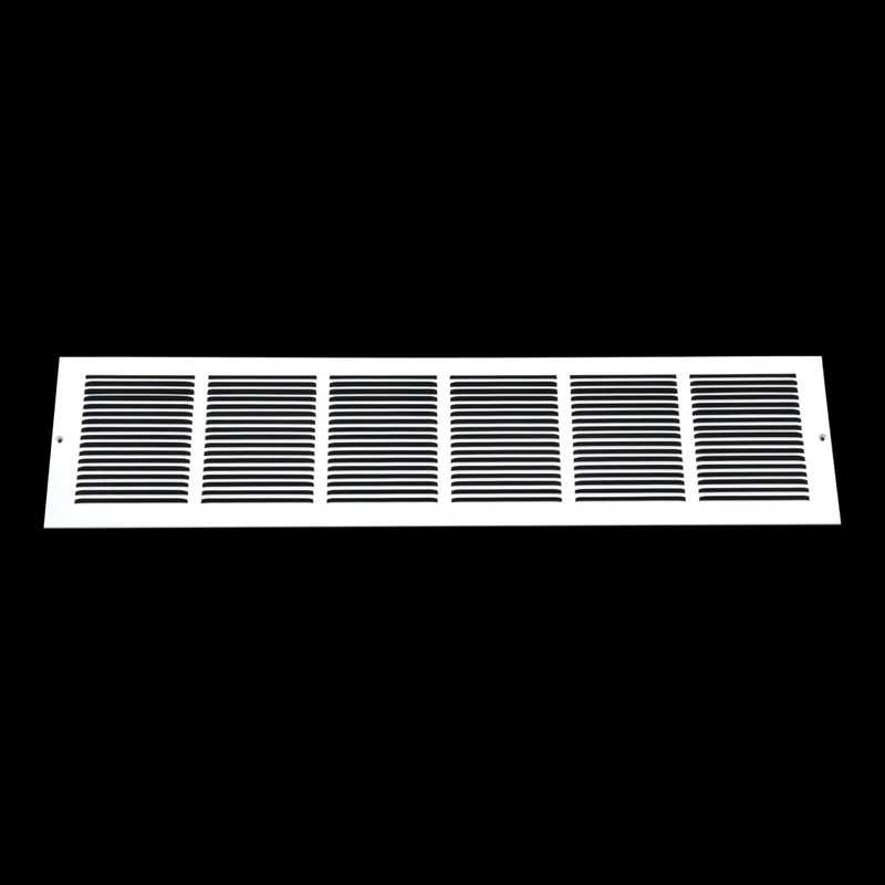 Fits 30x6 Duct Opening | Steel Triangular Baseboard Return Air