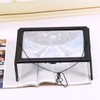 Reading Magnifying Glass 3X Foldable Hands Free Large Page Magnifier