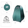 Portable Pop up Tent Privacy Shelter, Instant Portable Outdoor Shower