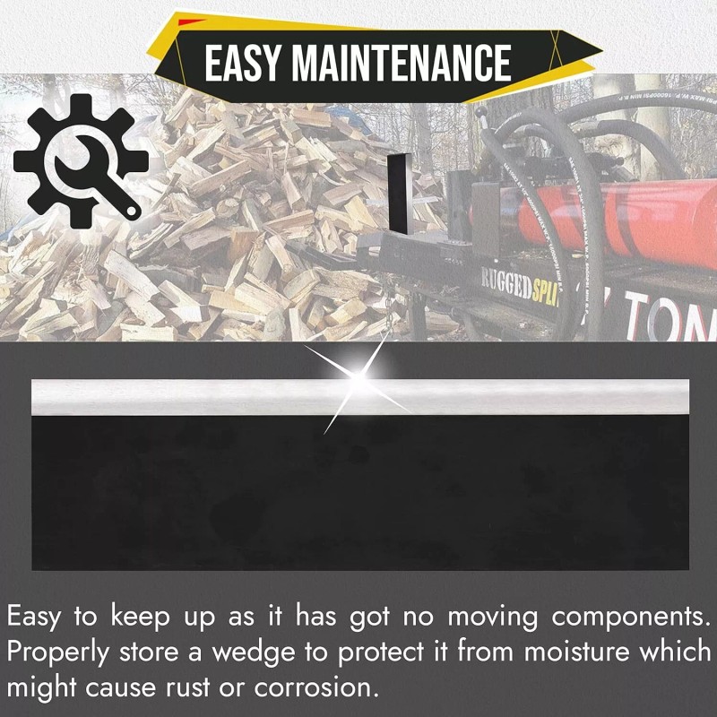 SIMOND STORE LOG SPLITTER WEDGE - 12L X 6W X1Thick