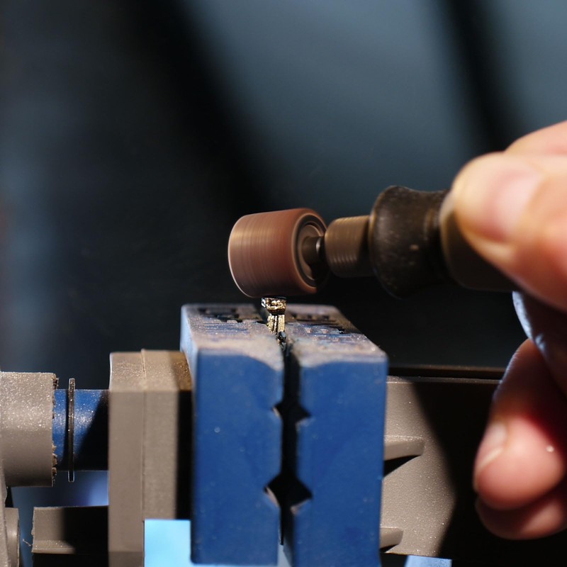 sourcing map 100pcs Sanding Drums 3/8 Inch Mini Sanding Sleeves