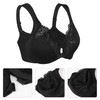 Lemorosy Women's Full Cup Unpadded Underwired Bra, Front Closure Bra,