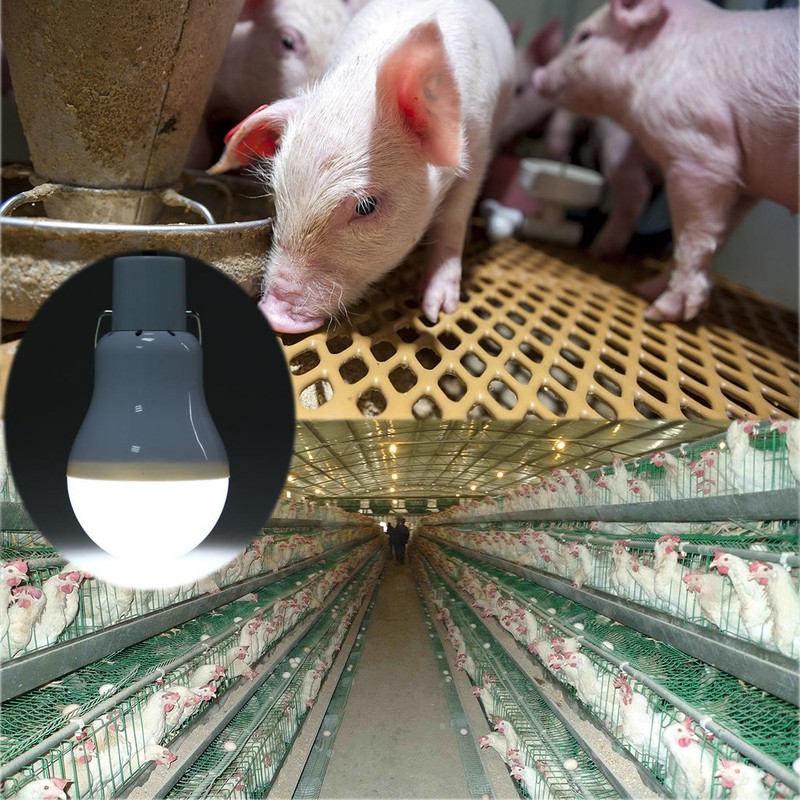 Solar Powered Lamp Portable Led Bulb Lights Solar Energy Panel