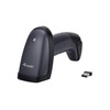 Equip Barcode Handheld Scanner 2D Laser with Holder 2.4GHz Black