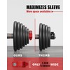 ZY-HUAN Mini Barbell Clips 1 inch I1 inch Barbell Clamps