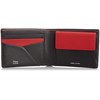 [ノイ・インテレッセ] サール札入れ 3943 クロxレッド