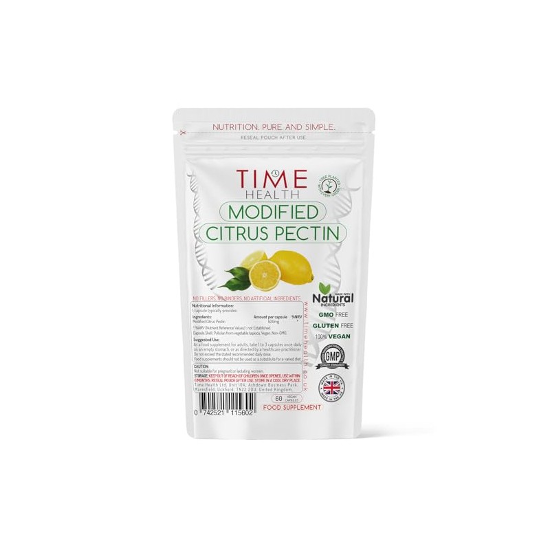 Modified Citrus Pectin (MCP) – Over 90% Galacturonic Acid –