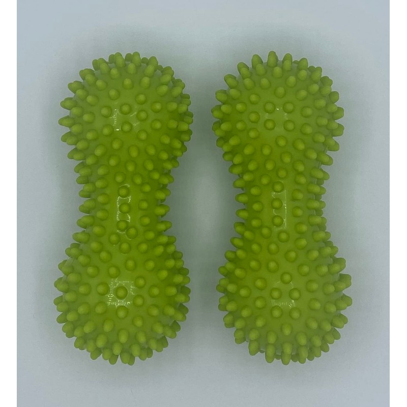Therapist's Choice® Pack of 2 Soft Spiky Massage Peanut Balls,