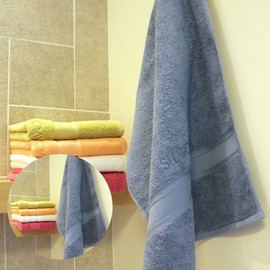 Towel 40x78cm 30 count 135g bathroom bath towel strong absorbency bath towel Apricot indoor swimming bath towel 2ea