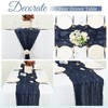 6 Pack Cheesecloth Table Runner, 10Ft Boho Gauze Table Runner