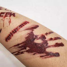어메이징 할로윈 분장 타투스티커 문신 소품 Amazing Halloween Makeup Tattoo Sticker Prop [RC-213]