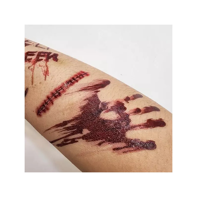 어메이징 할로윈 분장 타투스티커 문신 소품 Amazing Halloween Makeup Tattoo