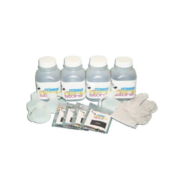 Toner Refill Store ™ 4 Pack Toner Refill Kit with