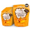 Lovely Candy Co. Mango Ginger Chews, Made with Real Ginger,