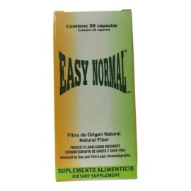 Easy Figure Normal Fibra De Origen Natural 30 Caps Sabor Sin Sabor