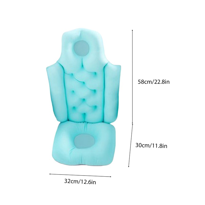 Full Body Tub Pillow for Bath Neck and Back Support