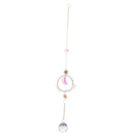 GANAZONO Garden Hanging Crystal Suncatcher Pendant Elegant Prism Decor for Windows Delicate Design for Use Lightweight Attractive Home Decoration