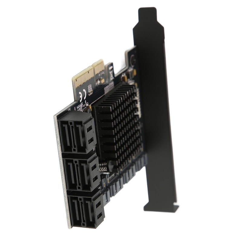 Adapter Card 6Gbps PCIE 4X to 10 Ports SATA3.0 Multi