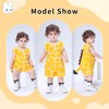 Tolo Rabbit Boys And Girls Summer Sleeveless Jumpsuit Infant Cartoon