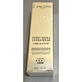 Lancôme LANCOME TEINT IDOLE ULTRA WEAR CARE & GLOW SPF 27 FOUNDATION #530W  - 1 OZ BOXED