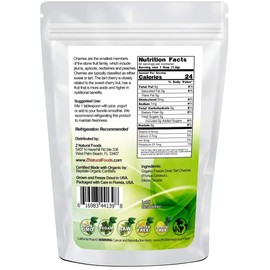 Tart Cherry Powder - Freeze Dried Superfood Supplement - Great For Juice, Smoothies, Cooking & Baking Recipes - Raw, Vegan, Non GMO, Gluten Free, Kosher - 1 lb