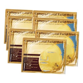 Mascarilla Facial Colageno Dorada Hidratante