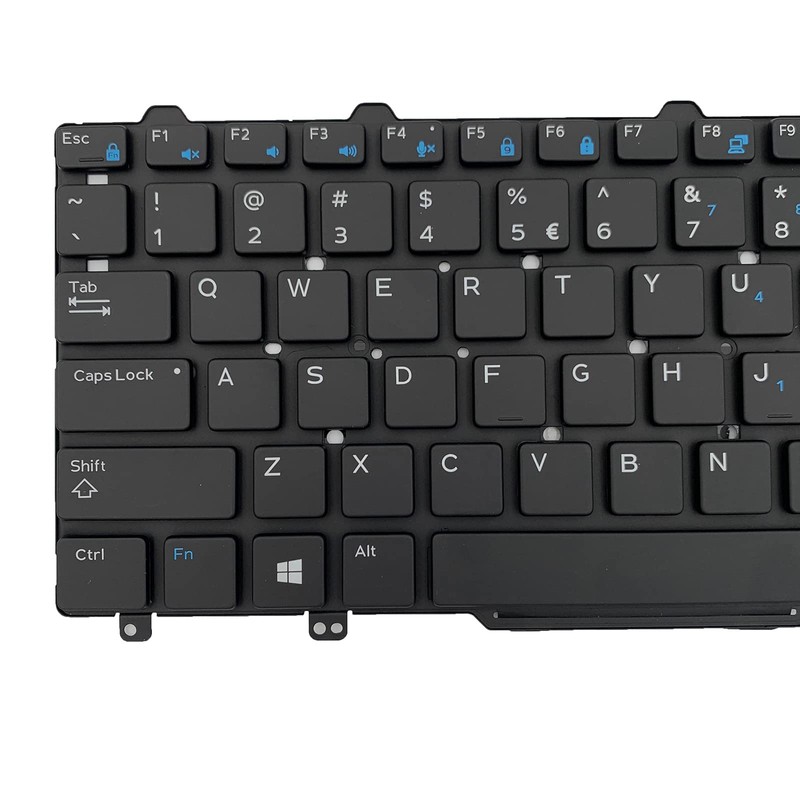 Laptop Replacement US Layout with Backlit Keyboard for DELL Latitude