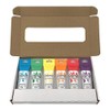 Colour Splash Food Colouring Gel Rainbow Colours 6 Set, supplied