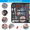 AN HUI MING Sewing Kit Sewing Box with 183 Sewing