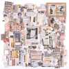 LIHAO 200PCS Vintage Scrapbook Paper Journaling Supplies Scrapbooking Material Paper