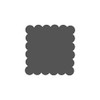 Vaessen Creative Craft Paper Punch - Scalloped Square - 3,8
