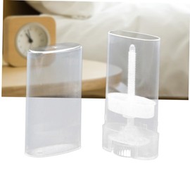 Mikinona 10pcs Lipstick Tube Lip Balm Oval Lip Tubes Empty Lipstick Container Empty Lip Cream Tube Lip Gloss Storage Containers Clear Container Powder Tube Stick Moisten The Lips