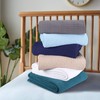 Elvana Home 100% Cotton Bed Blanket, Breathable Bed Blanket Full