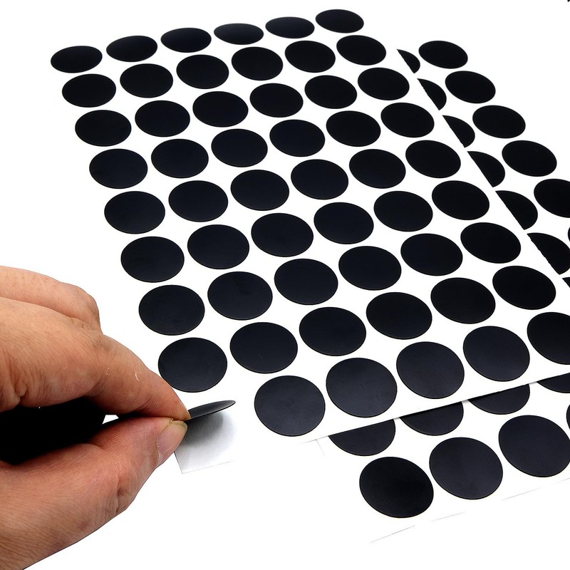 ZXUEZHENG Self-Adhesive Screw Hole Stickers,2-Table 54 in 1 Self-Adhesive Screw