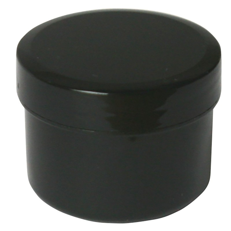 15 ointment containers, cream containers, ointment pot, flat, 35 ml,