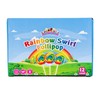 Rainbow Swirl Pops – 12 Fruit-Flavored Vegan Lollipops Individually Wrapped